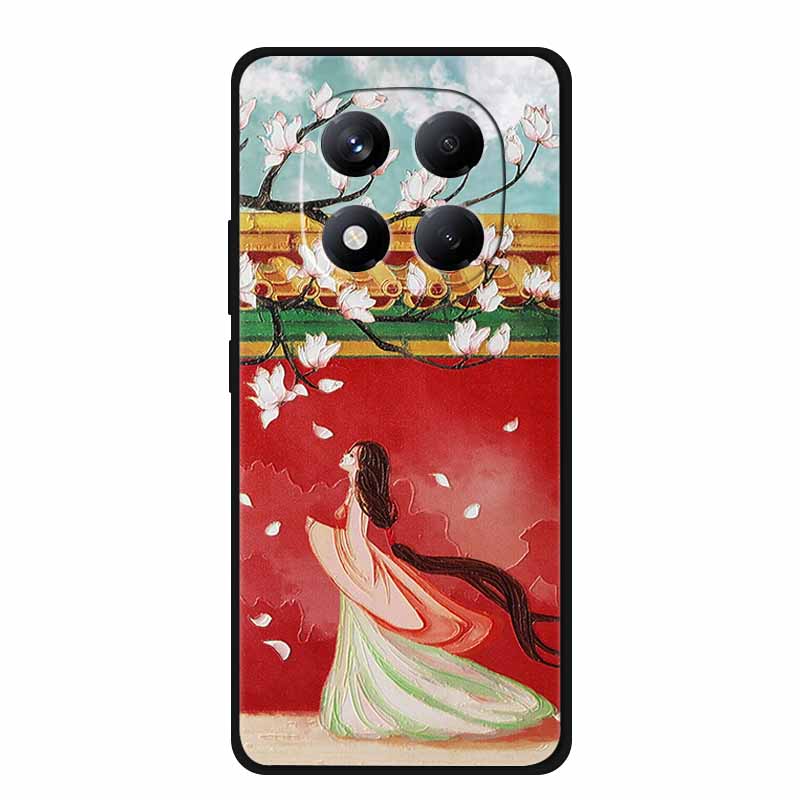 3D Flowers Emboss Fundas For Redmi Note 15 5G (China) Case Soft Silicone Phone Cases For Note 15 5G For China Covers Shell Coque