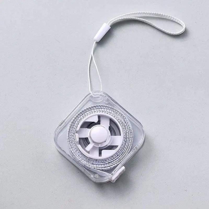 High-Precision 2-Meter Measuring Tape - Mini Metric Imperial Durable Tool, Multifunctional Household Shrinkage Tape 0.9M