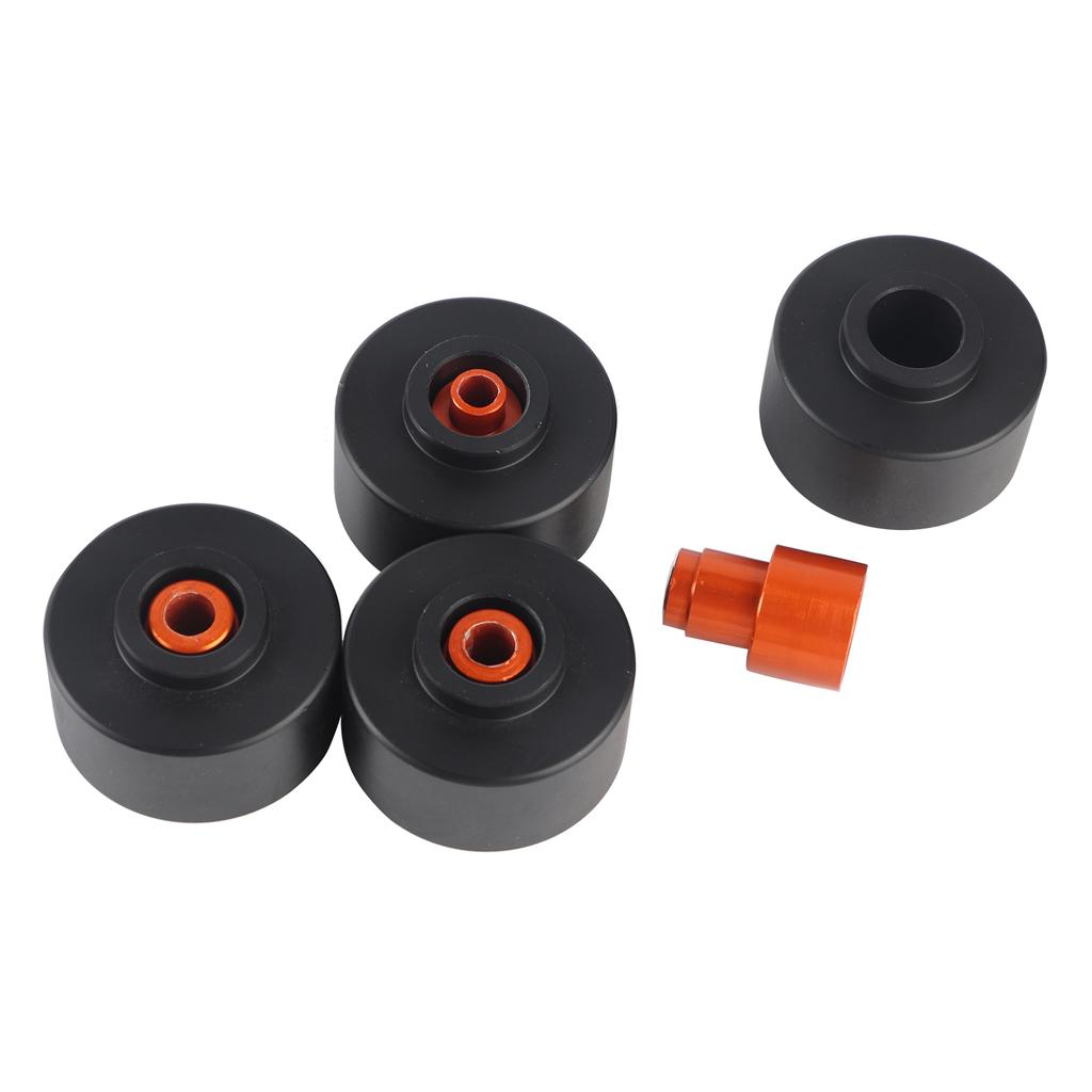 4pcs CNC Front & Rear Fork Wheel Frame Slider Crash Falling Protectors for 125 200 390