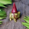 Small Little Frog Statue Hand-Painted Resin Animal Ornament Funny Cute Frog Statue  Garden