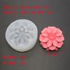 3D Peony Candle Silicone Mold DIY Various Flowers and Plants Soap Aromatherapy Epoxy Resin Mold Chocolate Cake Baking Tools