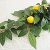 Artificial Lemon Berry Wreaths Rattan Wreaths Garlands Flower Swag Spring Fruit Wreath Natural Materials Wall Xmas Ornaments