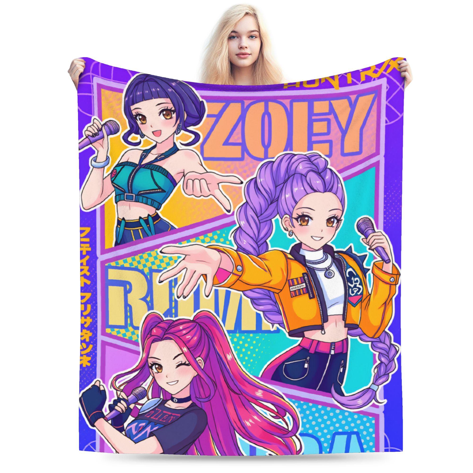 Kpop-inspired Blanket Quality Warm Soft  Throw Blanket Autumn Boy Girl Bedroom Fashion Bedspread 30x40in