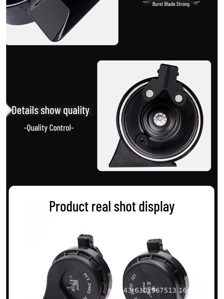 Compatible for Dongfeng Fengguang 580Pro, Ix5, Ix7 New Energy Vehicle Snail Horn