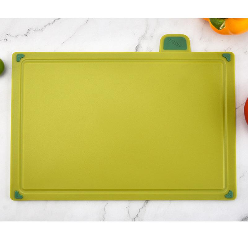 4pcs Food Classification Chopping Boards PP Portable Non Slip Cutting Boards Kitchen Tools