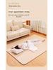Graphene Electric Floor Heating Pad - Portable, Household Carbon Crystal Carpet for Living Room