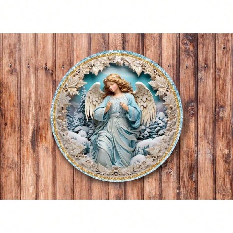 Decorative Metal Wall Art Sign 20x20 Cm Retro Tin Poster