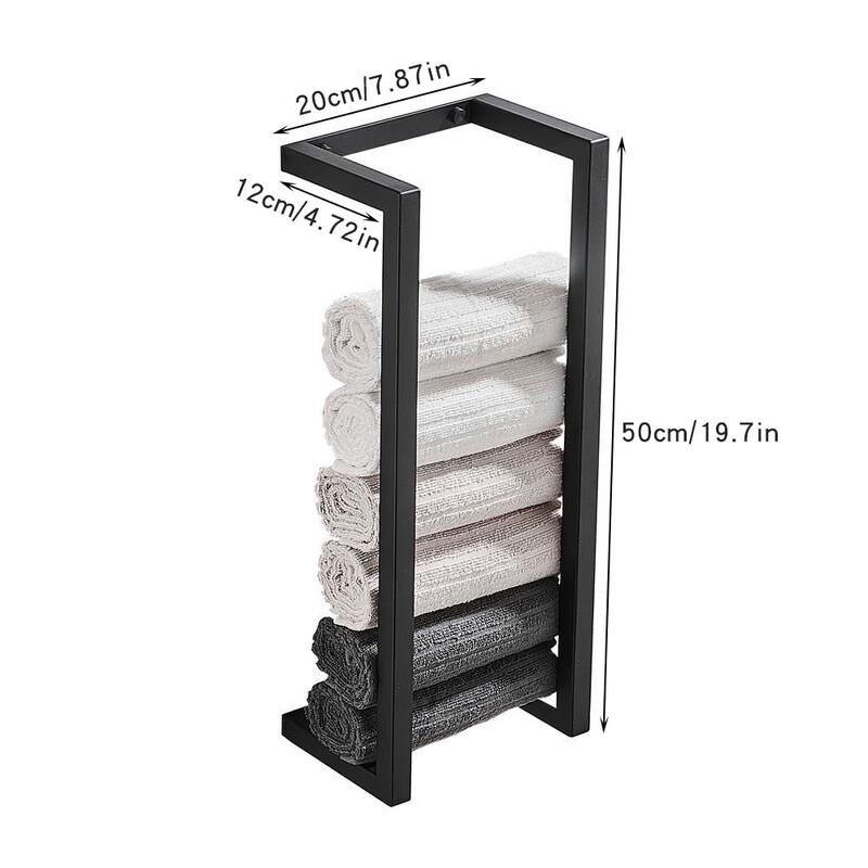 cmaos Wall-Mounted Toilet Paper Holder