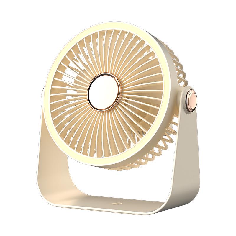 2025 Rechargeable USB Portable Desktop Fan for Dorm & Office