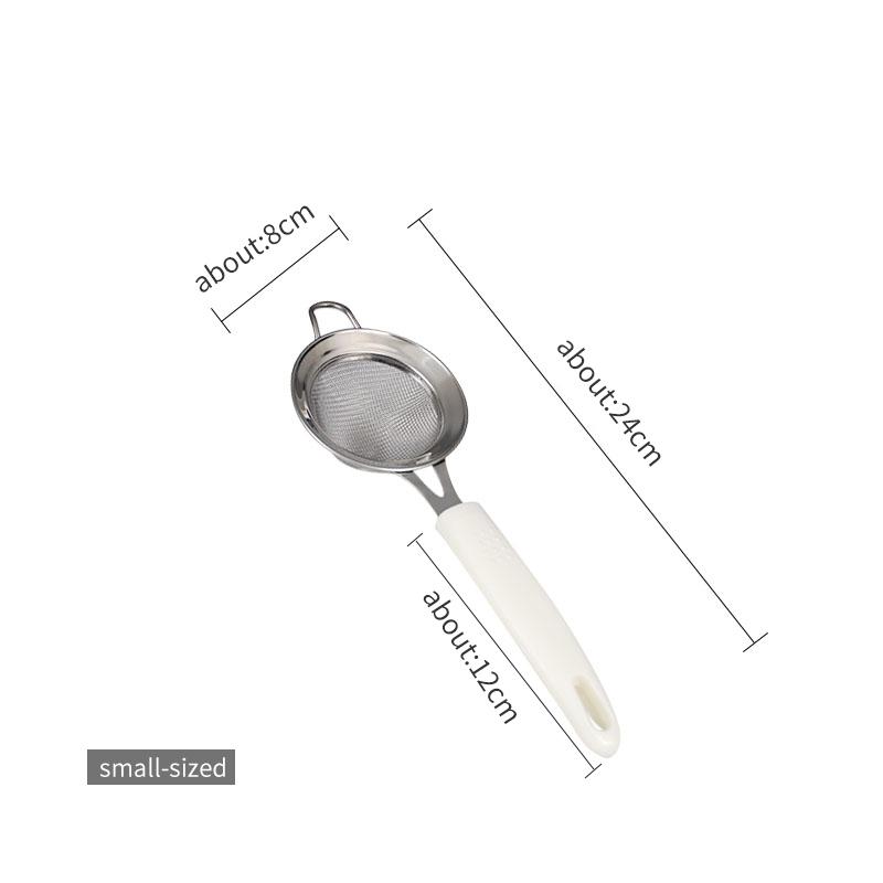 

Walfos Сито для муки из нержавеющей стали с ручкой, форма, мелкое сетчатое сито, для сока и чая, мерная ложка, кухонные принадлежности