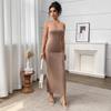 Dress Sexy Pure Lust Style Slim Peach Hip Suspender Skirt High-end Women's Summer Women's Long Skirt