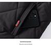 Men's Fleece-Lined Lapel Cotton Jacket - Casual, Warm Outerwear for Middle-Aged and Elderly Dads