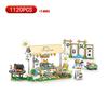 Miniature Camping Scene Building Blocks, Creative DIY Barbecue Stand, Camping Tent, Coffee Cart, Toys, Puzzle, Birthday Gift