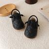 Baby Shoes with Fleece Lining Squeaky Warm First Walkers for 0-2 Years Old, Unisex Toddler Insulated Shoes