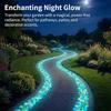 100pcs Glow in The Dark Pebbles Luminous Stones Waterproof Colorful Glowing Rocks for Aquarium Outdoor Garden Lawn Walkway