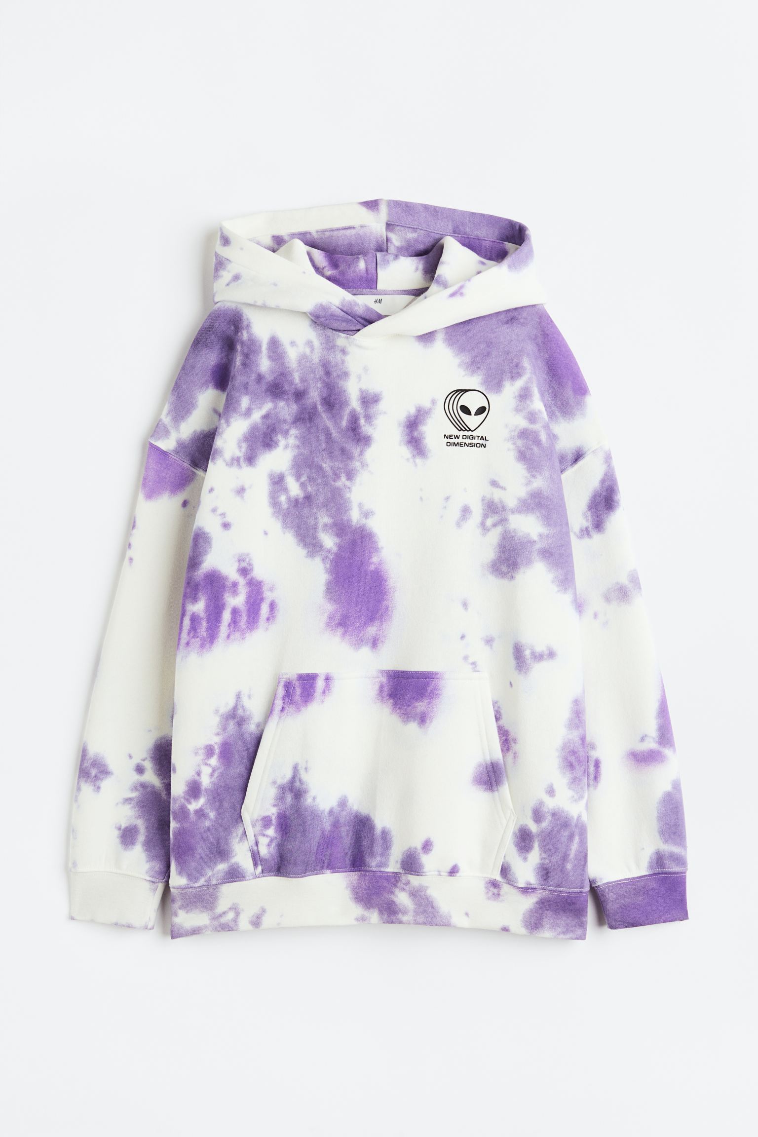 

Oversized printed hoodie