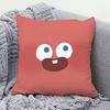 Cute Face Cushion Covers in 4 ColorsSuitable for sofa car bedroom decorative cushion cover pillow cover