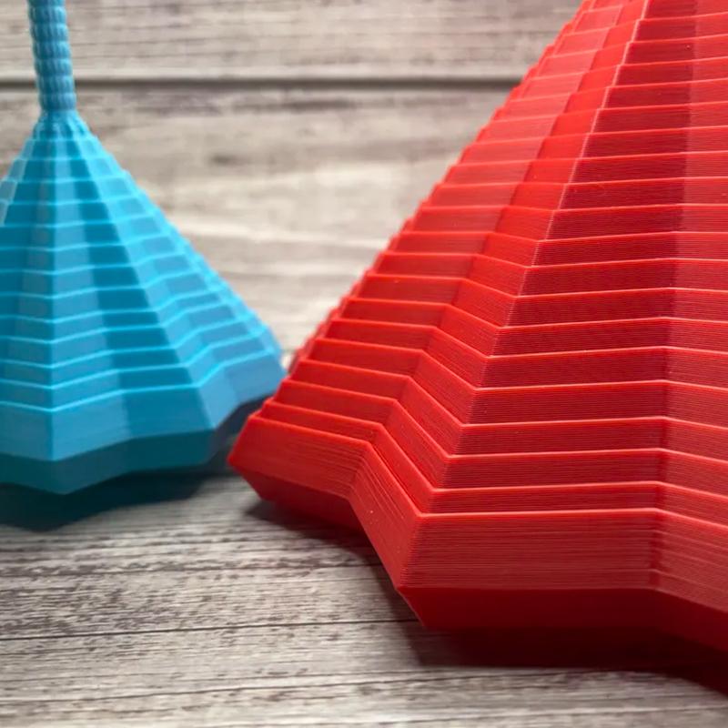 3D Printed Expanded Sensory Fidget Star Star Shaped Fidget Toys With Handles Decompression Toys Stress Relief Whirling Spiral