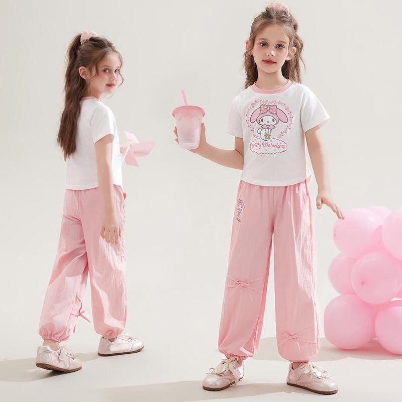 

Hello Kitty Girls Cotton Short-Sleeve Two-Piece Set 130