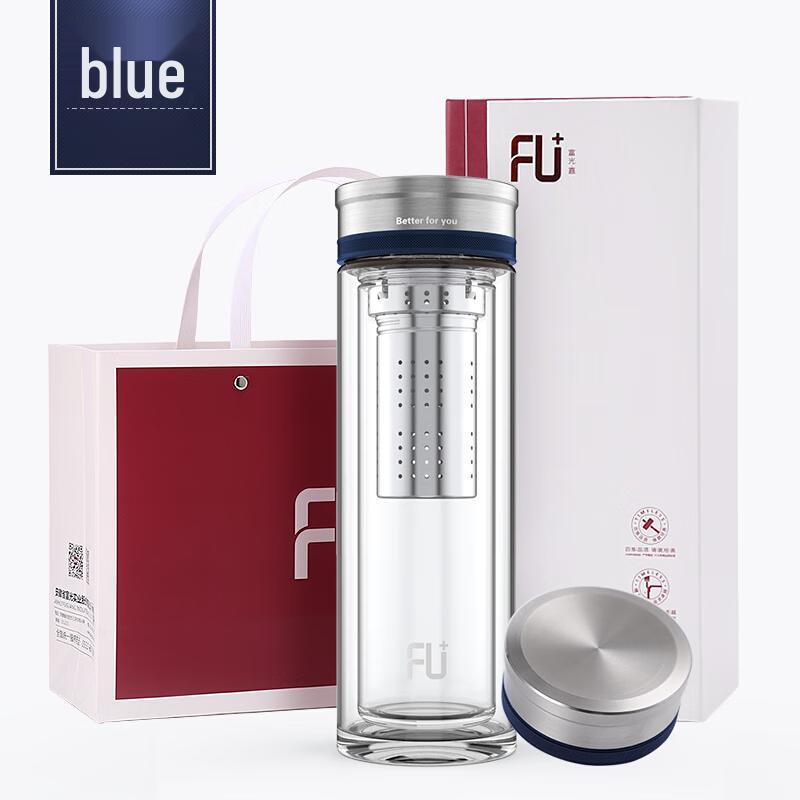FUGUANG FU+ Classic Double-Layer Glass Cup