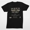 Sarcastic Funny T Shirt Can You See The You In My Smile Graphic Novelty Unisex T-Shirt
