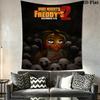 Five Nights Freddy'S Horror Anthology Tapestry Wallmounted Background Cloth Work Of Art Homestay Soft Decoration Tapestry Background Cloth