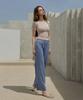 Debiweeo Ward-H Pants Devi-B0027-Fog Blue