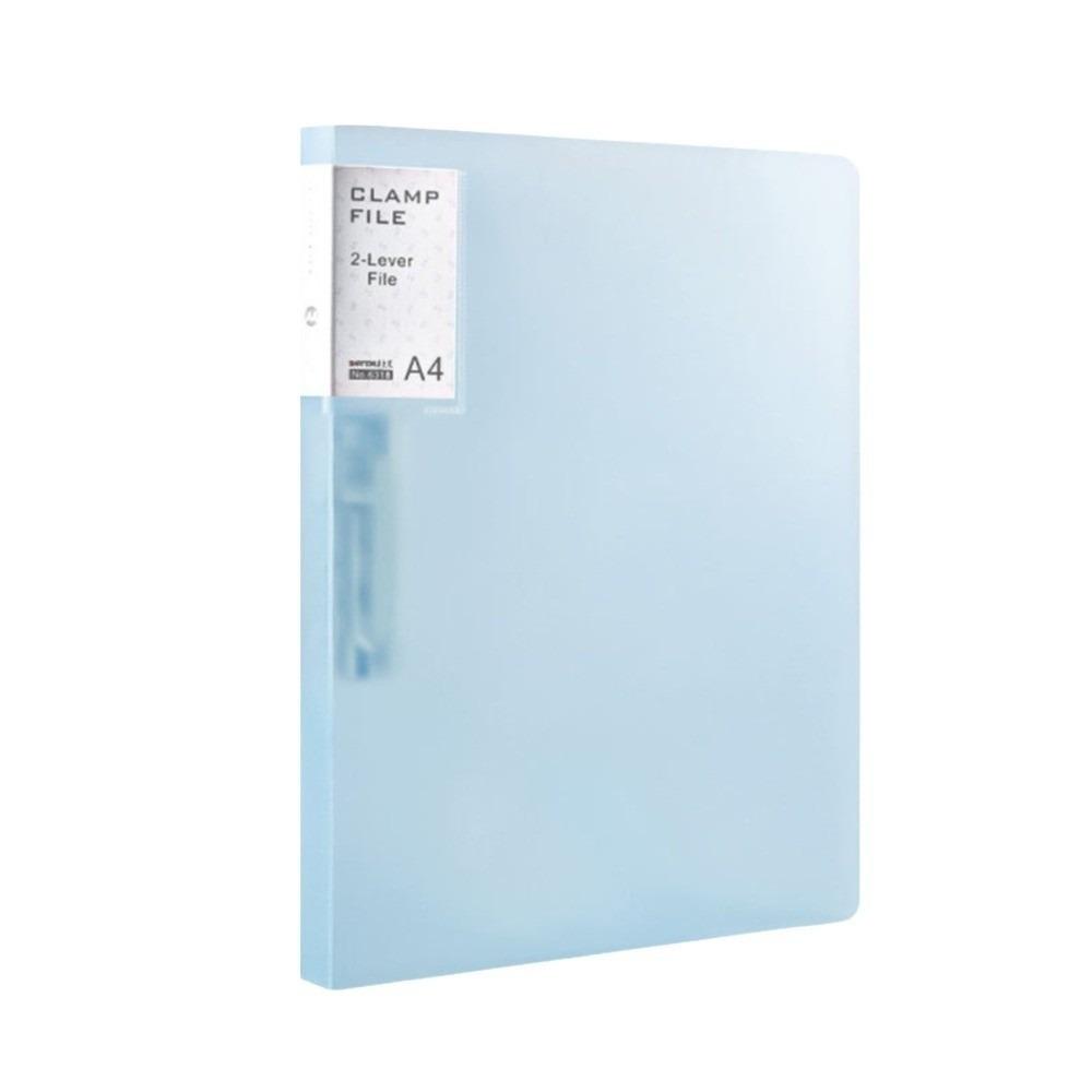

Прозрачная папка с двойным зажимом Папка с двойным зажимом Прозрачная папка Папка формата А4 Управление архивом Double Clip синий