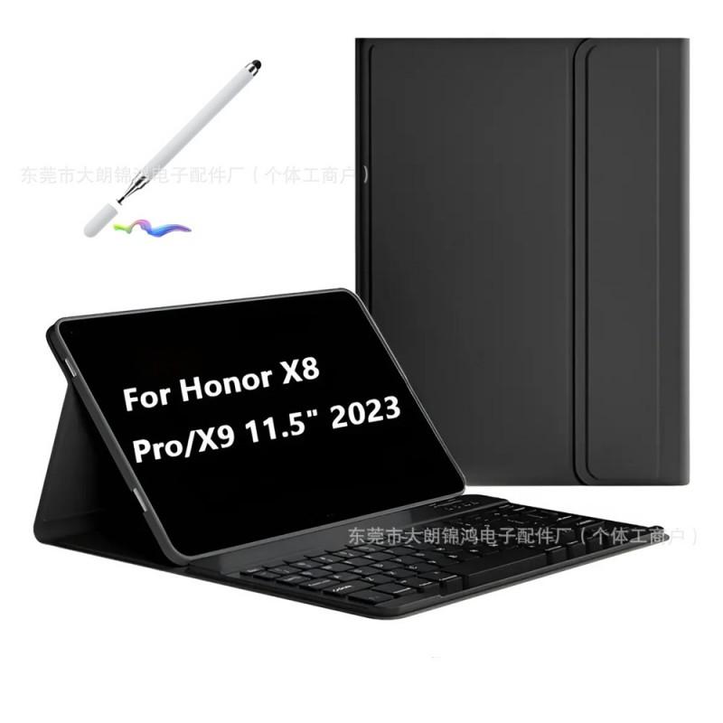 HONOR X8 Pro Tablet Case With Detachable Bluetooth Keyboard Stylus Pen MatePad SE 11.5 Slim Folio Cover