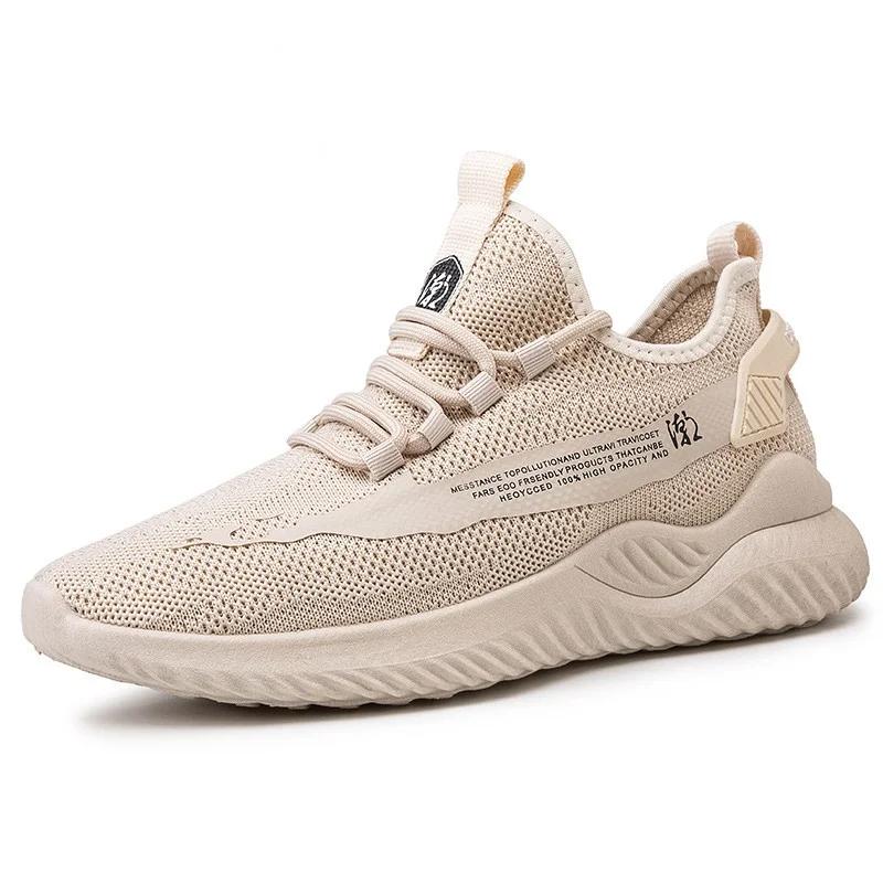 Spring Autumn Breathable Running Shoes for Men Light Outdoor Sports Shoes Comfortable Soft Sneakers Mens Athletic Training Shoes