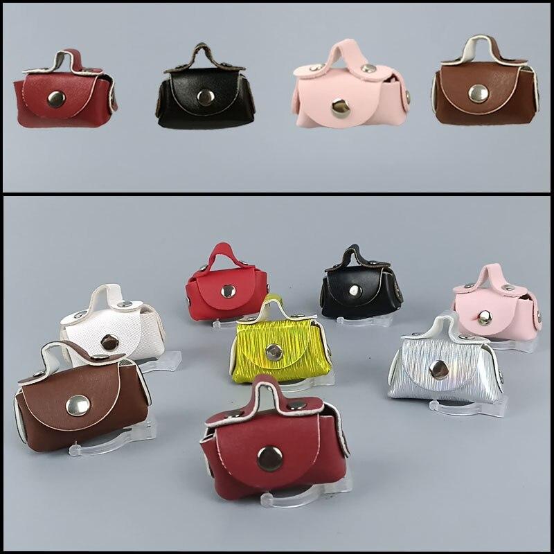 1/6 Puppenzubehör für Barbie-Puppe, Handtasche, Dame, Ledertaschen, Geldbörse, Zubehör für Barbie-Puppenhaus, Mädchen, Geschenk, Kinderspielzeug, 1 Stück