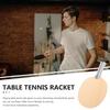 COOLHIYA Table Tennis Made of Suitable for Children and Interactive Training Racket, Lightweight, Non-Slip Grip, Basswood, Durable, Indoor/Outdoor
