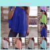 Stylish Womens Casual One Off Shoulder Shirt Blouse In Comfortable Plus Size Design
