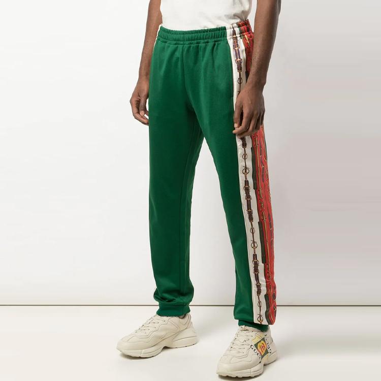 GUCCI FW19 Knitted Sweatpants Unisex Green 575739-XJBA8-3134