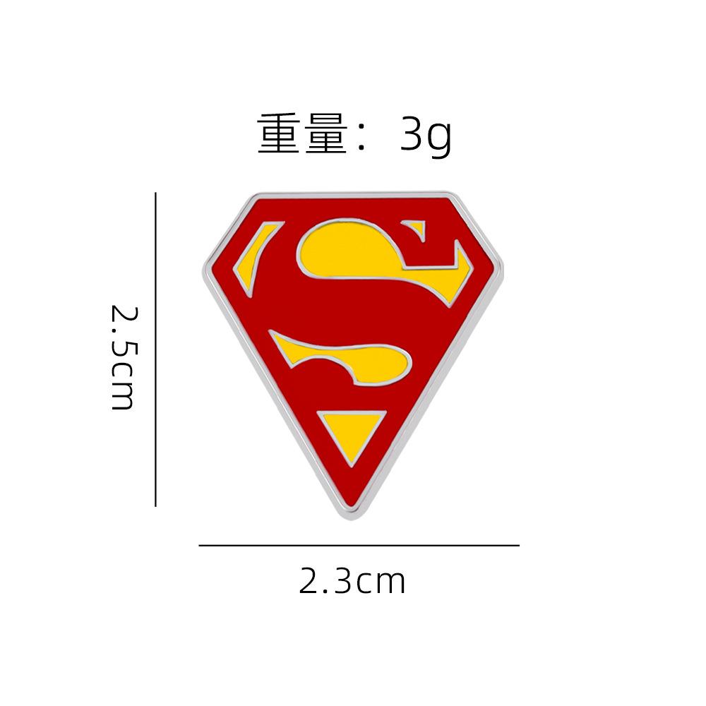 Transformers series cartoon badges Avengers Marvel movie peripherals Team America Spider-Man brooch