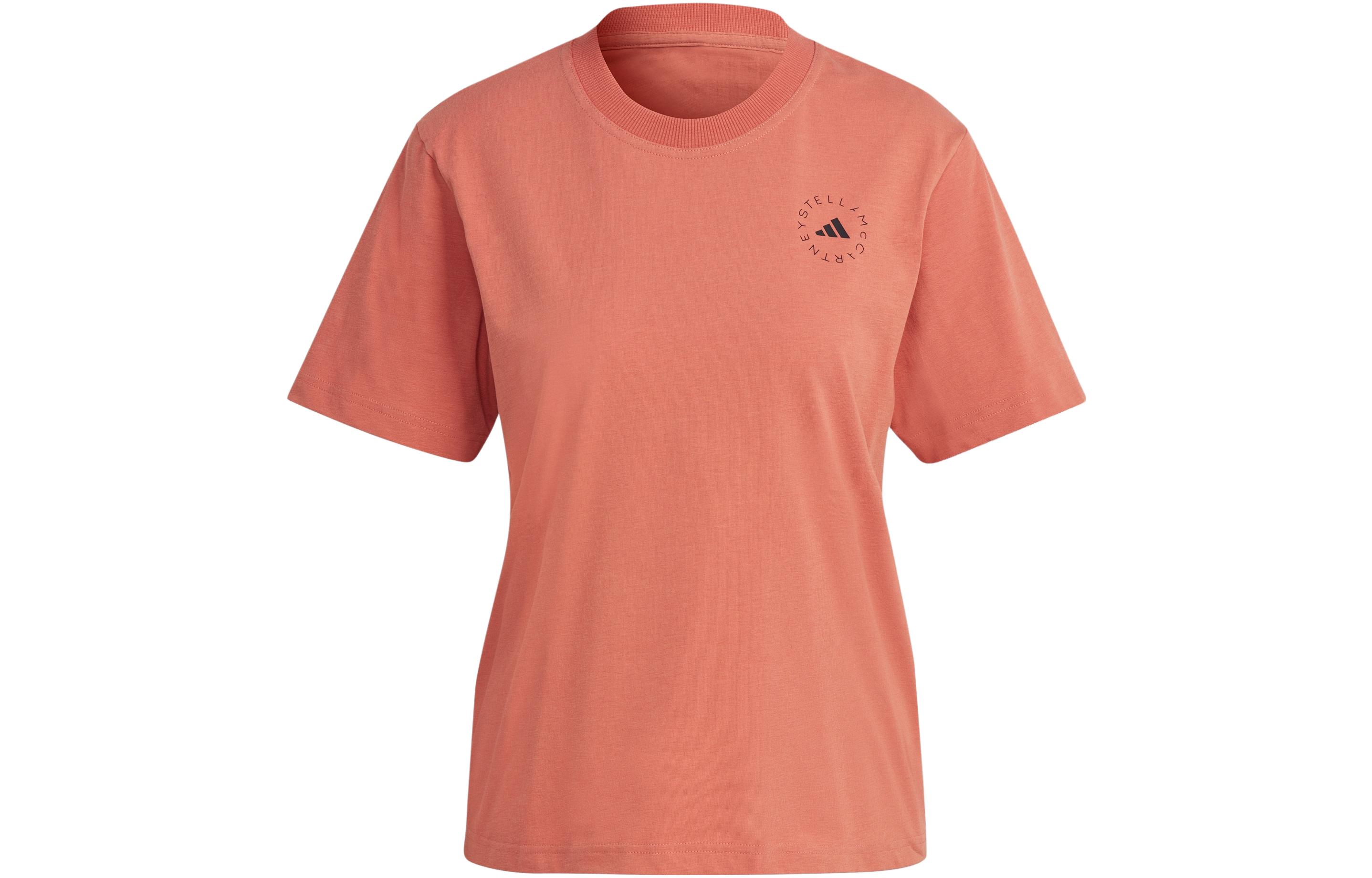 

Adidas ASU T Shirts Women s Magic Earthy Brown Crew Neck Moderate Straight Fit HR9168 S