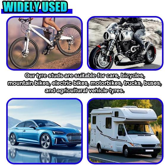 Tire Repair Nails, Car Rubber Fast Puncture Repair Screw Tires Plug Kit, Self-Service Spiral Vacuum Tire Mending Nail Tools Fit Vehicle, Truck,