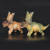 Pentaceratops Figur Realistisches Dinosaurier-Modell Skulptur Desktop-Dekoration Kinder Lernspielzeug Kleinkinder Jungen Geburtstagsgeschenk