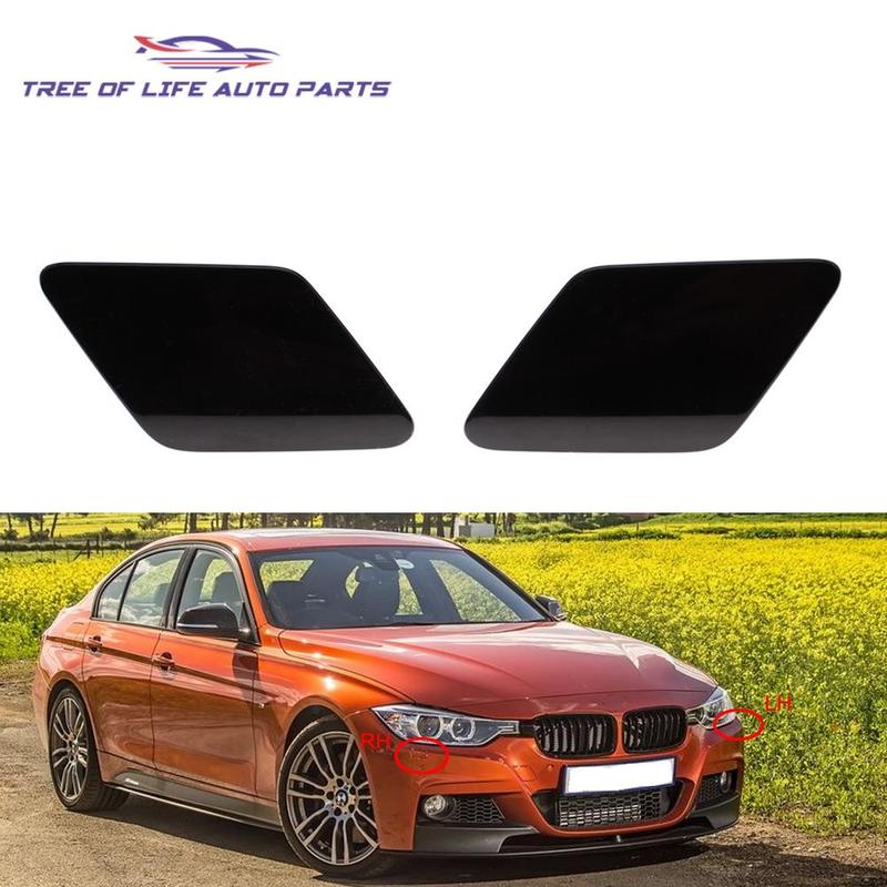 Front Bumper Headlight Washer Spray Nozzle Jet Cover Cap 51117293031 For BMW F30 F31 3 Series 320i 328i 335i 2012 2013 2014 2015