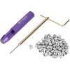 50pcs Thread Repair Installation Kit Stainless Steel Helicoil Type Set (M3 x 2D)