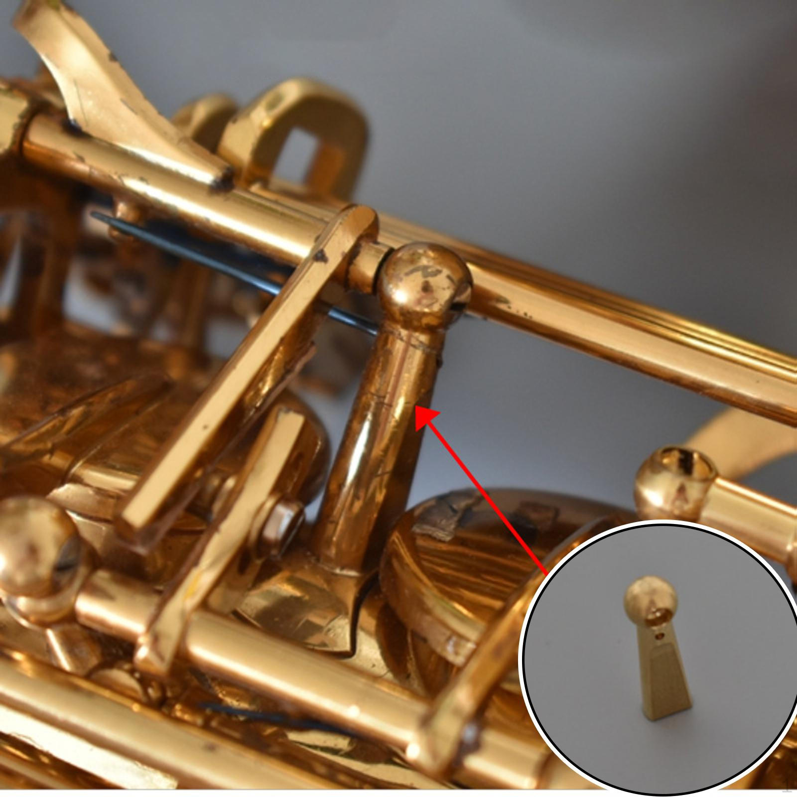 

Винт для ремонта саксофона, крепежные детали, основные медные, профессиональный уход за инструментом