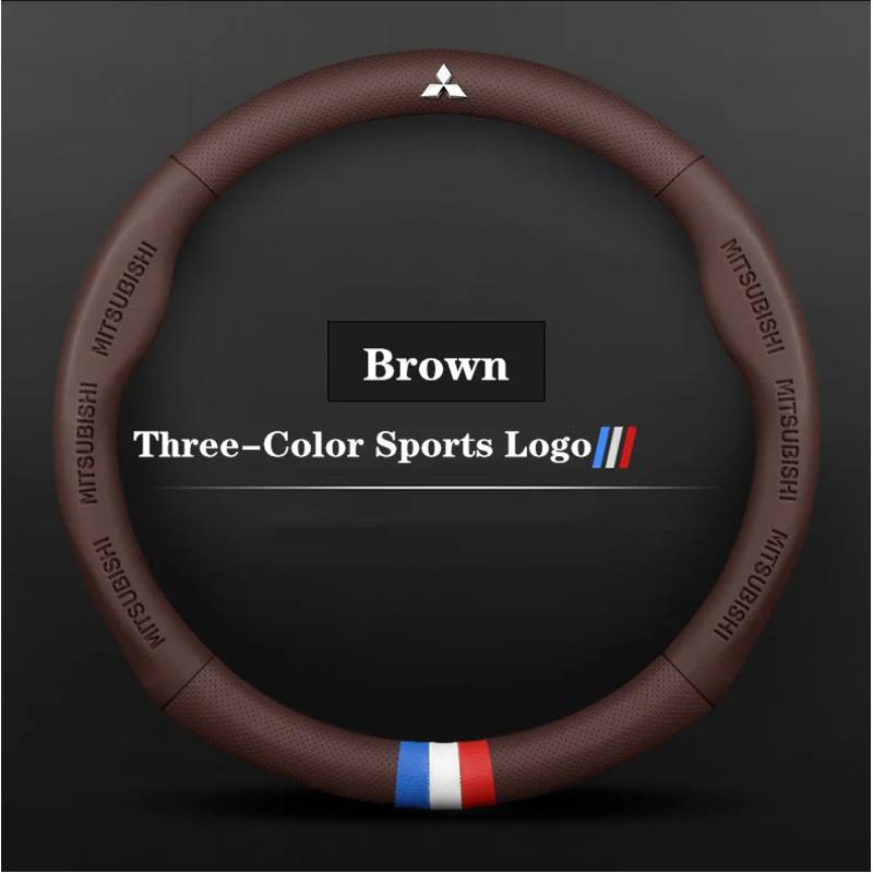 vdpc7 For Mitsubishi Outlander Pajero Asx Colt Lancer EX Evolution X L200 Triton RALLIART Delica Eclipse Car Steering Wheel Cover