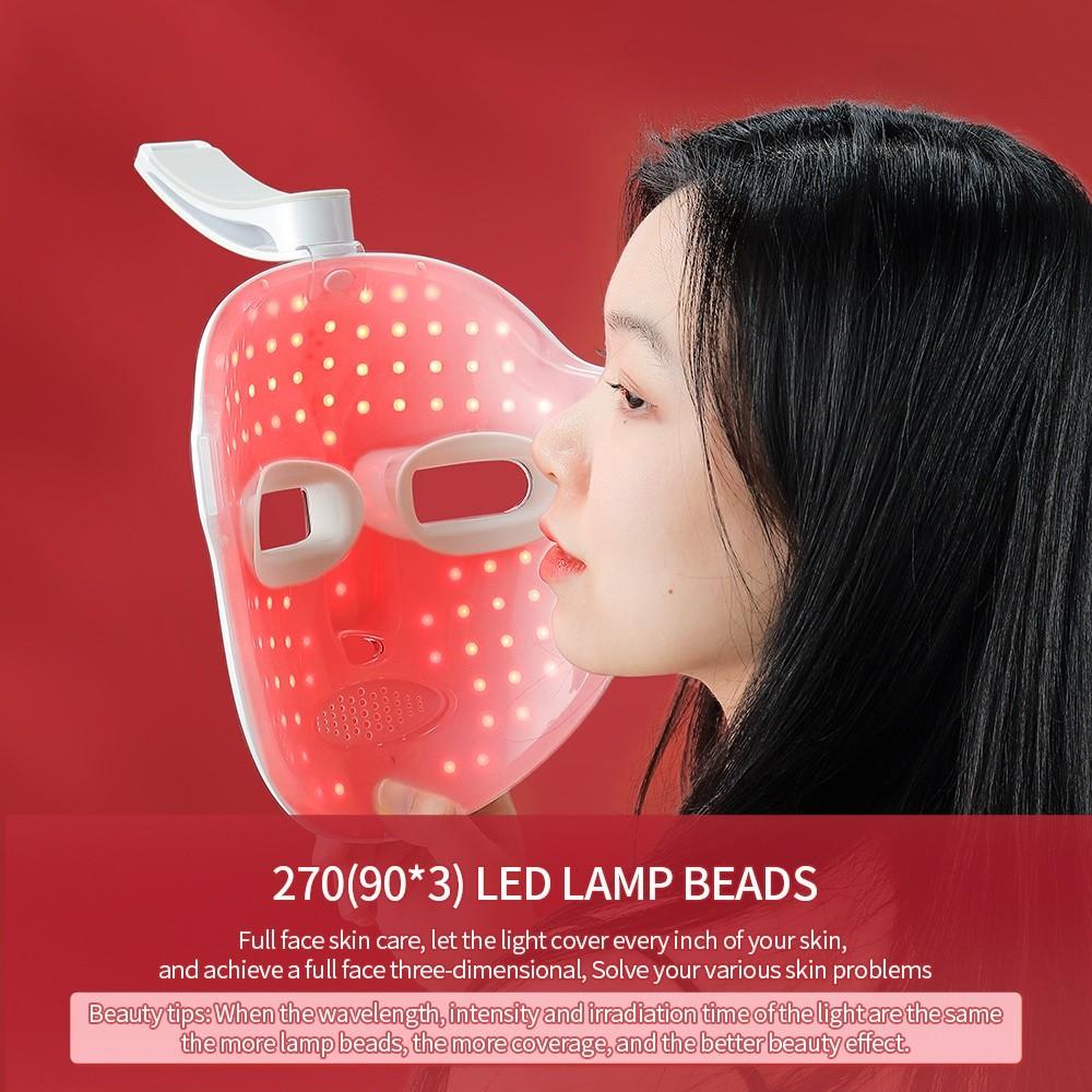 7 Colors Rejuvenation Anti-Wrinkle Lifting Moisturizing Skin Beauty Device Photon Therapy Led Facial Mask Light