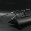 Super Light Titanium Square Glasses Frame Comfortable Rubber Eyewear Optical Prescription Glasses for Men and Women