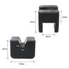 4 Pieces Jack Stand Pads Adapter Slotted Anti Slip Lift Rubber Frame Pinch Weld
