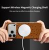 For Magsafe Ostrich Genuine Leather Case For iphone 17 Pro Max Air 17e 16 16e 15 14 Plus 13 Mini 12 11 Back Cover Cases Coque