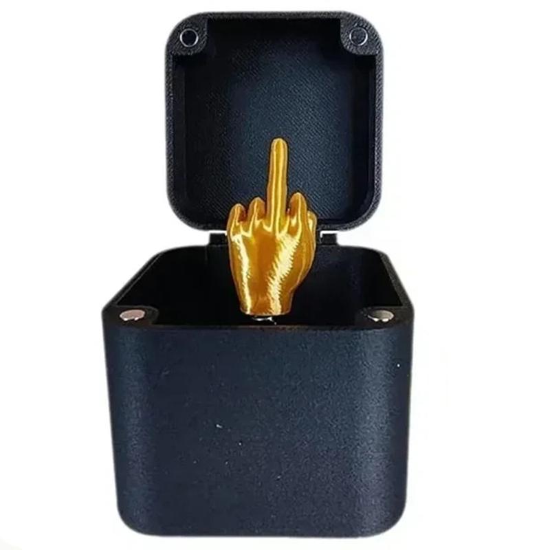 

Middle Finger In A Boxprank giftOut Of The BoxpPop-up Middle Finger Gift Box Christmas Gift Boxs Novelty Creative Decor Gifts Fo