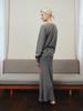 Reply Wool Back Slit Pullover_Grey