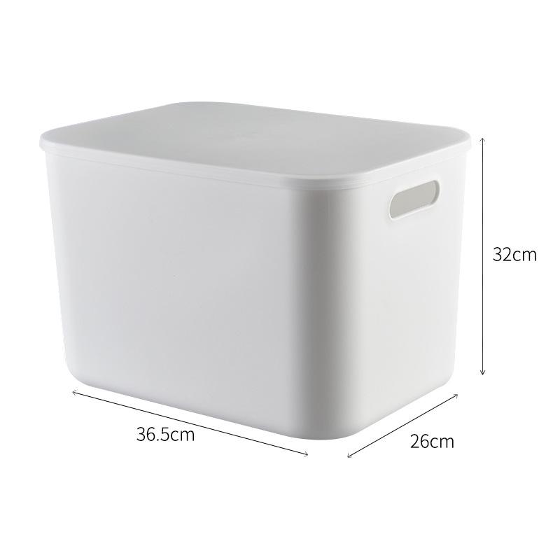 Durable Japanese Storage Box: Drop-Resistant, Food-Grade Plastic for Clothes & Kitchen Organization