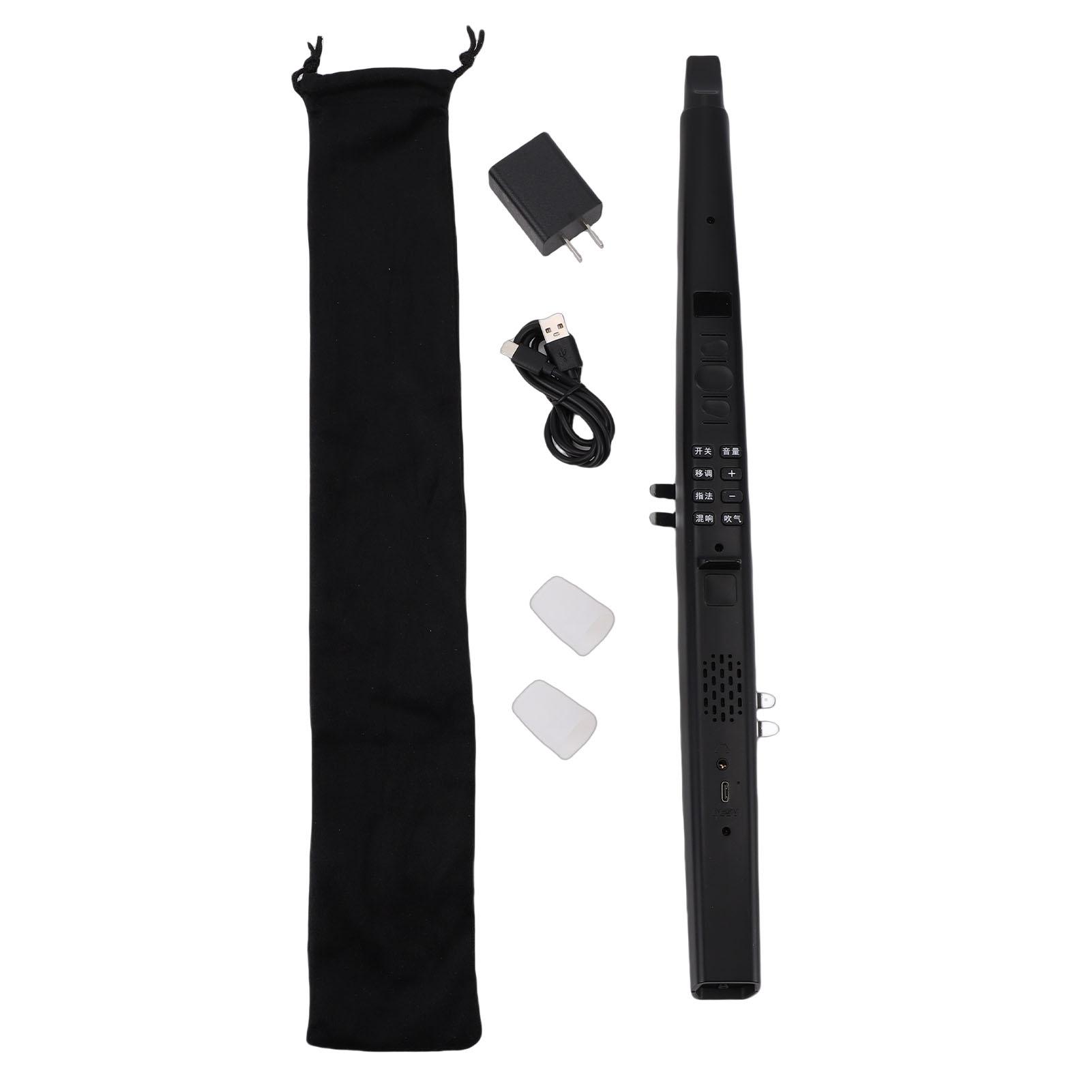 MIDI Electronic Saxophone Multifunctional Mini Electronic Wind Instrument 13  Portable 3 Blowing Sensitivity for Practice